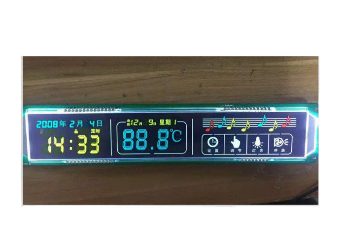 de Vertoning van 5.0V FSTN LCD/de Zwart-wit LCD Vertoning van Transflective voor het Systeem van de Voertuigdrager