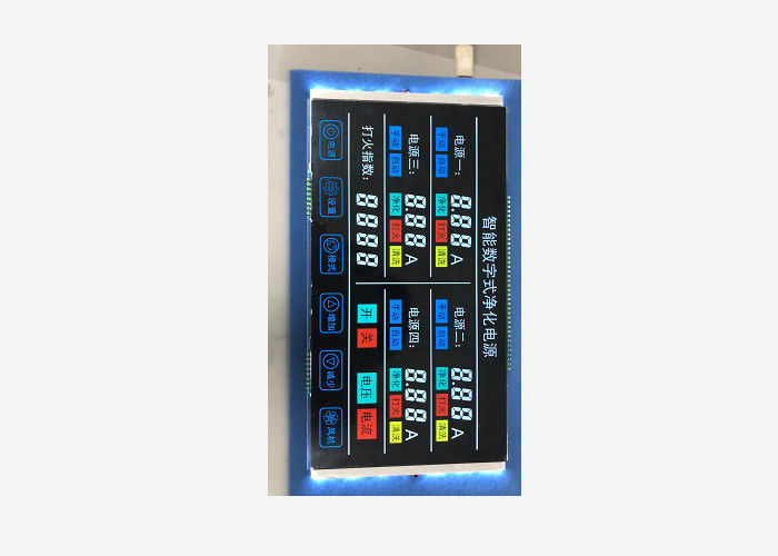 De industriële Vertoning van VA LCD 7 Segmentlcd de Groottelcd van de Moduledouane Vertoning voor Intelligent Digitaal Reinigingssysteem