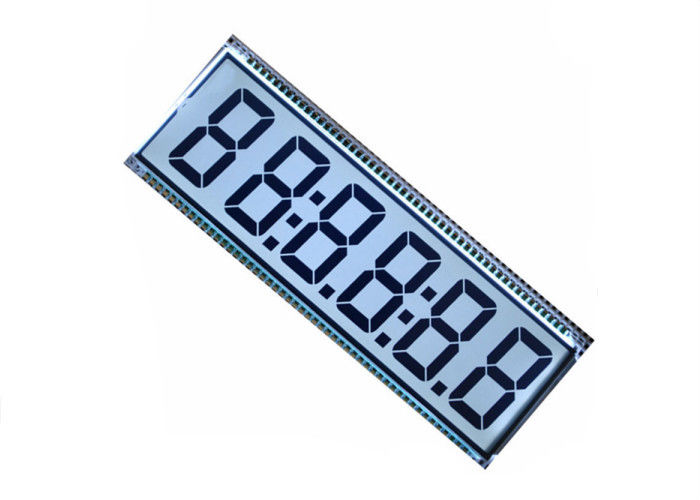 Douane 7 Segmentlcd Weerspiegelende Vertoningsmodule/TN Cijferlcd Positieve Vertoning voor Thermohygro-Meter