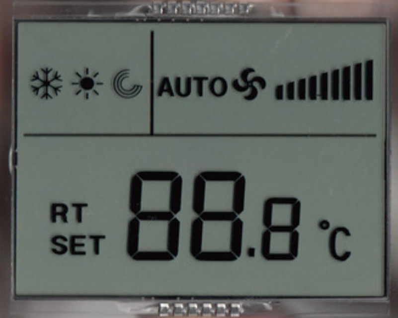 Gestreepte LCD van de Schakelaardouane Vertoning/TN HTN LCD Vertoningsmodule voor Thermostaat