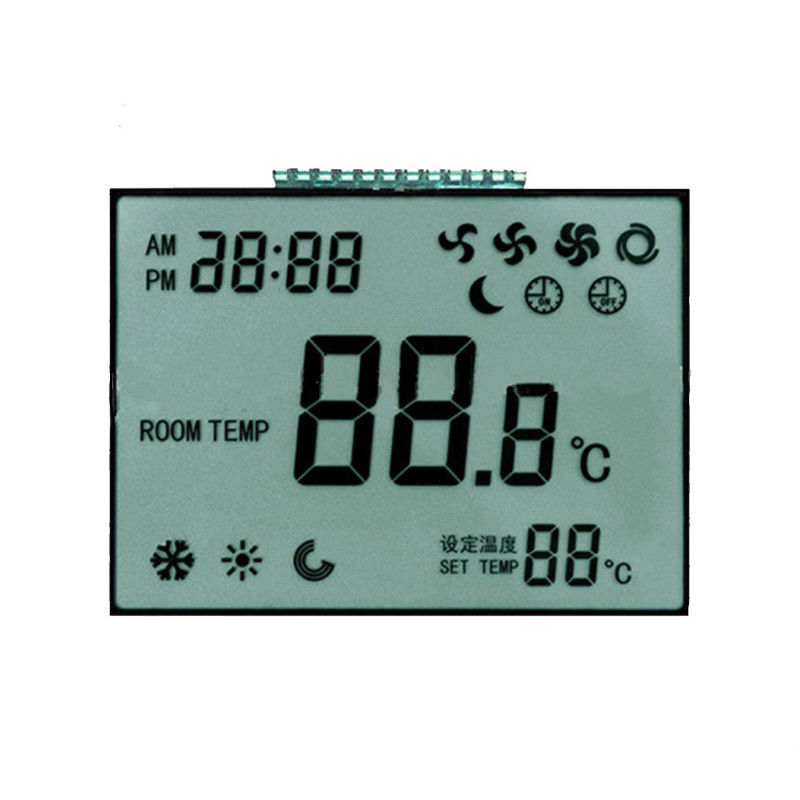 Gestreepte LCD van de Schakelaardouane Vertoning/TN HTN LCD Vertoningsmodule voor Thermostaat