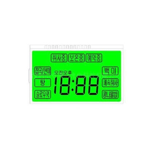 Douanegrootte Vertoning 12 van het 7 Segment Vierkante Scherm HTN LCD SPELD Statische Drijfmethode