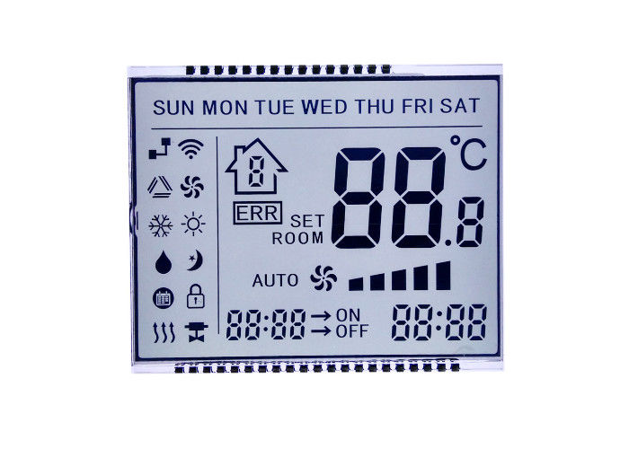Hoge Contraststn LCD Vertoning 7 Segment het Brede Bekijken voor Elektronische Producten