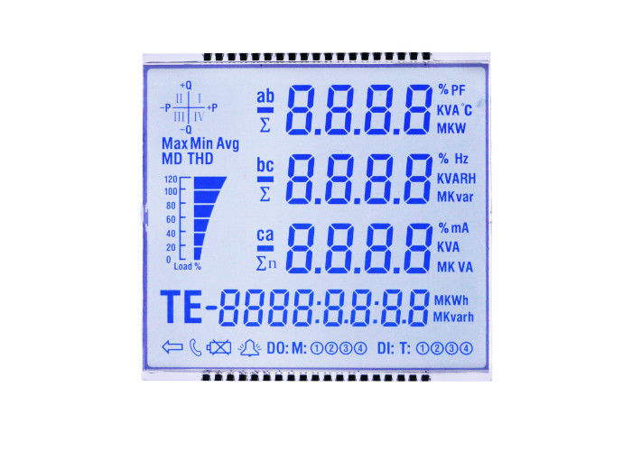 Hoge Contraststn LCD Vertoning 7 Segment het Brede Bekijken voor Elektronische Producten