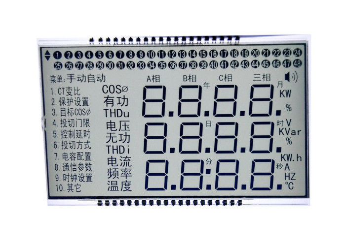 Hoge Contraststn LCD Vertoning 7 Segment het Brede Bekijken voor Elektronische Producten