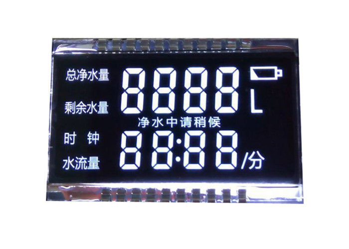 Het Contrastlcd van de speldinterface Hoog Negatief de Vertoningscomité 3.3V van de Vertoningsmodule VA 7 Segmentlcd Vertoning