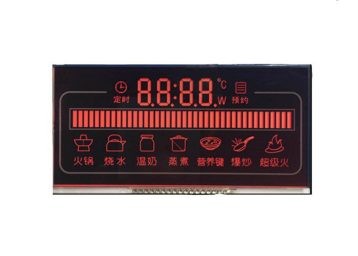 7 de Groottelcd van de segmentva Lcd Vertoning Module Aangepast het Scherm Negatief Lcd Vertoningscijfer 16 Segmentlcd Module