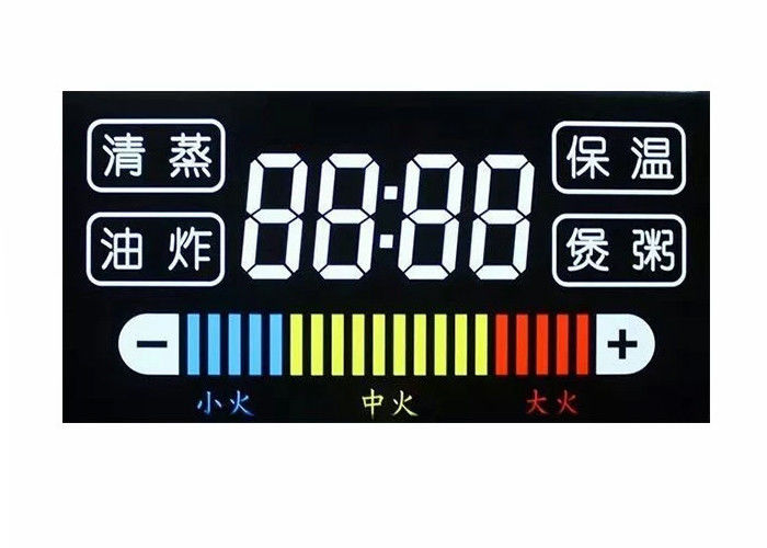 7 de Groottelcd van de segmentva Lcd Vertoning Module Aangepast het Scherm Negatief Lcd Vertoningscijfer 16 Segmentlcd Module