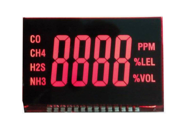 Negatieve Lcd het Contrastlcd van het Vertoningsscherm Hoge Vertoningsmodule 7 Segmentlcd Zwart-witte Lcd van het Vertoningsscherm Module