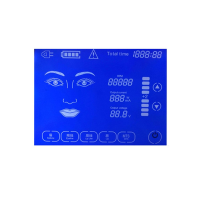 3-cijferig LCD-paneel met 7 segmenten op maat, airconditioner positief digitaal lcd-scherm