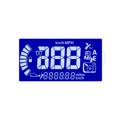 TN 6 uur zwart-wit transflectief aangepast lcd-scherm voor instrument