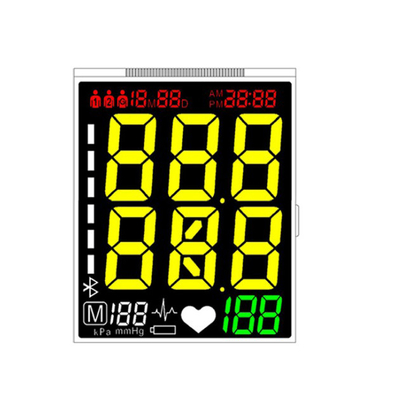 TN STN HTN FSTN VA Transparant LCD-scherm, aangepast formaat 7-segment LCD-scherm