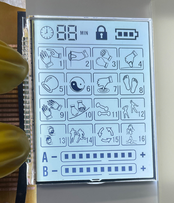 3.6V Positieve matrix HTN LCD Display Transmissive Graphic LCD Screen Voor massagemasjien