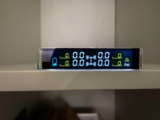 Negatieve cijfers DFSTN LCD-scherm Custom Transmissive Display TN LCD-module voor bandenspanningsmeter