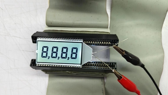 Fabriek Bestverkopende maatmatrix HTN LCD-scherm Monochroom 7 segment grafisch LCD-scherm voor olieverdeler