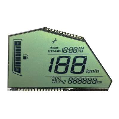 5.0 V Prositive HTN LCD Display Segment Code Screen Aanpasbaar snelheidsinstrumentenpaneel