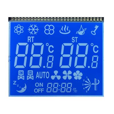 Negatieve 12 O' CLOCK Transmisief Monochroom Display PIN Temperatuurcontrole