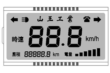 TN Type Alfanumerieke Lcd Module 1/4 Mono 12 Uur van de Plichtsspeld uit het Bekijken Hoek