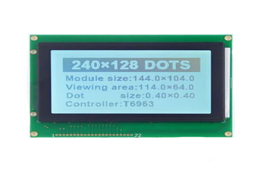 T6963c Controlemechanisme 22 de Spelden Geleide Vertoning van de Puntmatrijs, 5,1 Duim 240 X 128 Spi Lcd Vertoningsmodule 