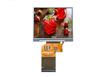 3,5 het Duim TFT LCD-Landschap van de Module Hoge Helderheid met 16/18/24 Beetje Rgb Interface