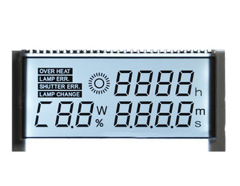 Douane Positieve STN LCD Vertoning Zeven Segment voor Autodashboard 1/4 Plicht Drijfmethode