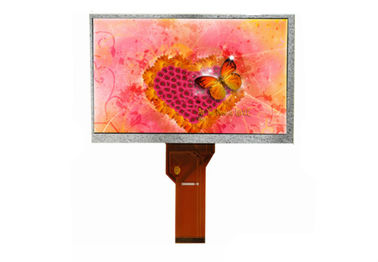 7 Weerstand biedende Touchscreen van duimtft lcd Resolutie 800 * 480 Dot Sunlight Readable Lcd Rgb Interface