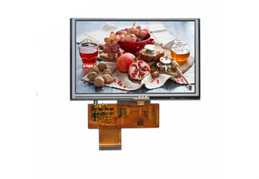 5 van de Vertonings 800 X 480 Resolutie van duimtft Lcd Capacitieve Touchscreen voor Industrieel Materiaal
