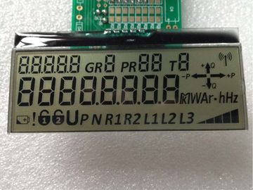 17 Cijfers Lcd van de 7 Segmentdouane Module, van het de Vertoningsradertje I2C van Transflective Lcd van de Metaalspeld Periodieke de Energiemeter
