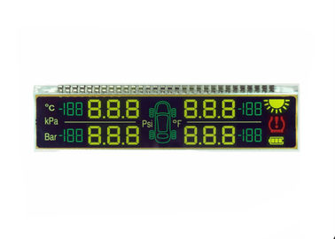 Het douane3v 5v FSTN Lcd Scherm met Metaalspeld Connetor 7 Segmentlcd Vertoning