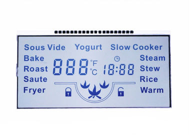3.6V numerieke LCD Vertoning/TN Segmentlcd het Scherm voor Energiemeter
