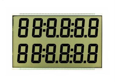TN Lcd het Cijfer Lcd van de Vertoningsdouane Lcd van de 7 Segmentvertoning Transparant het Scherm Zwart-wit Lcd Comité voor Brandstofdashboard