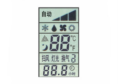 Douane TN Positieve Lcd het Cijferlcd van de 7 Segmentvertoning Weerspiegelende Module voor Airconditioner Ver Controlemechanisme