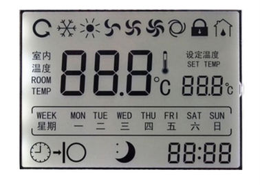 Gestreepte LCD van de Schakelaardouane Vertoning/TN HTN LCD Vertoningsmodule voor Thermostaat