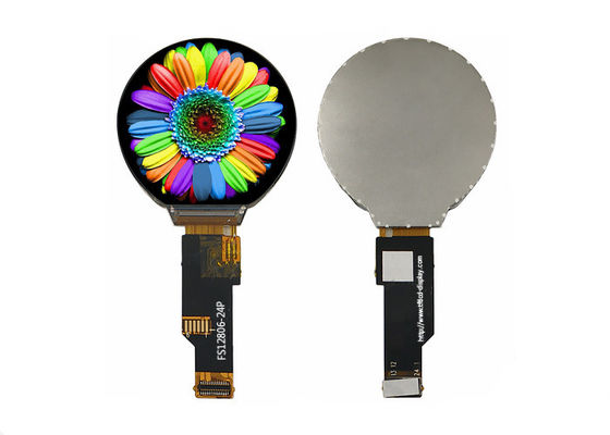 1,28 Duim TFT Lcd om Vertoning 240 * 240 Dots Small Lcd With Mcu/Spi/Rgb Interface