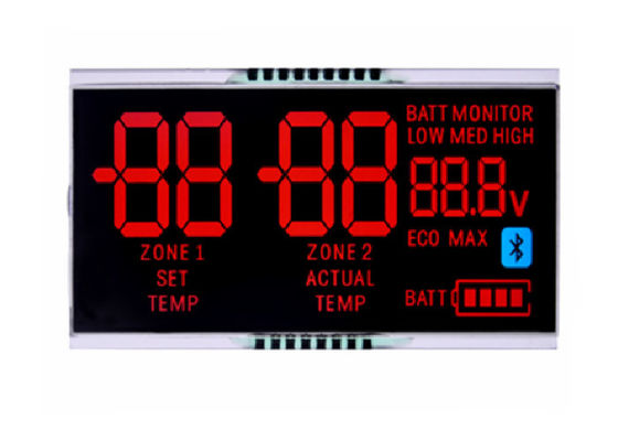 Negatieve Lcd het Contrastlcd van het Vertoningsscherm Hoge Vertoningsmodule 7 Segmentlcd Zwart-witte Lcd van het Vertoningsscherm Module