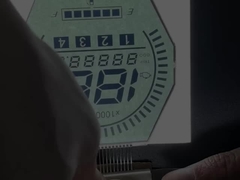 HTN-LCD-scherm Monochroom 7-segment grafisch LCD-scherm voor instrumenten