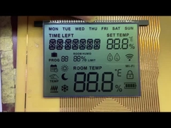 OEM FSTN LCD-scherm Positieve modus Monochrome grafische 12 uur kijkhoek Voor thermostaat