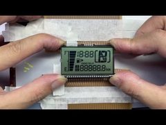 Hoogwaardig aangepast HTN LCD-scherm Achtvorm Monochroom 7 Segment Grafisch LCD-scherm voor motorrijtuigen